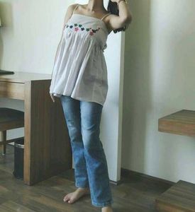 Cute Embroidered Girls Sundress