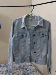 blue denim jacket