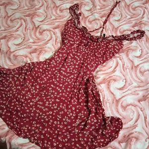 Cutesy Red Mini Dress🍒