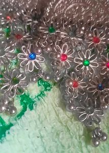Vintage Style Flower Dangle Earrings