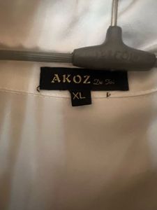 Elegant White Blouse From The European Brand AKOZ