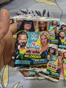 WWE Slam Attax Reloaded Sealed Packs(10 packs)