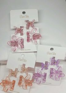 Cute Flower Hair Clips