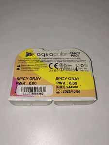 Spicy Gray Contact Lenses