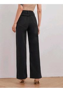 Black Wide Leg Jeans