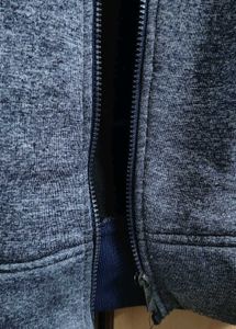 Stylish Blue Zipper Jacket