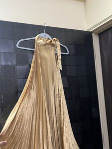 Golden party dress