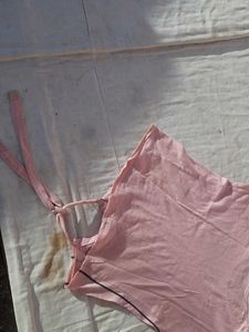 Pink Crop Top