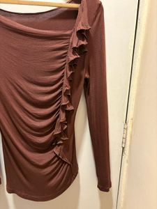 Beautiful Brown Imported Top