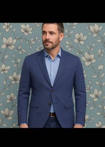 Fort Collins Casual Stretchable Blazer Blue