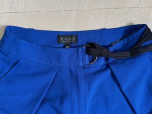 Imported Blue Cropped Trousers