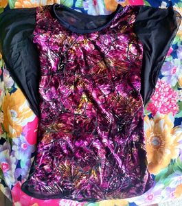 ✨Floral Printed Top (Maroon)✨
