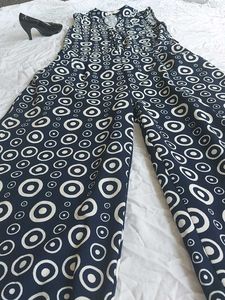 Retro Circle Print Dress