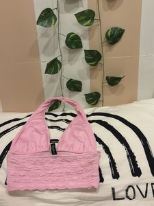 Pink Halter Top