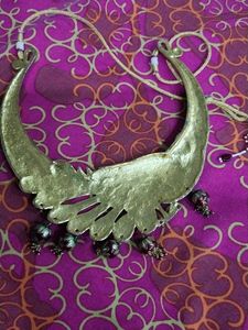 Statement Peacock Collar Necklace