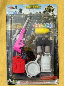 PubG themed erasers