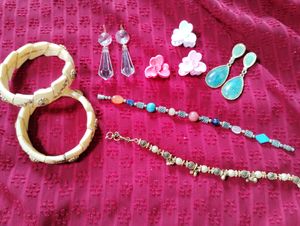 Combo Braceles &amp; Earrings