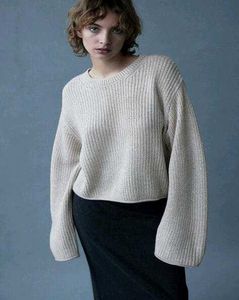 H&amp;M Beige Knit Sweater