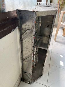 Used Stainless Steel Wall-Mounted Kitchen Rack