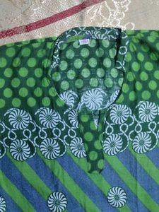 Green Colour Kurti
