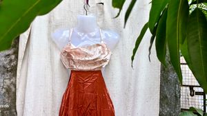 I. Elegant Two-Tone Dress