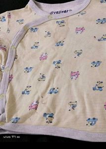 Frendz Yellow Night Wear Top For Kids