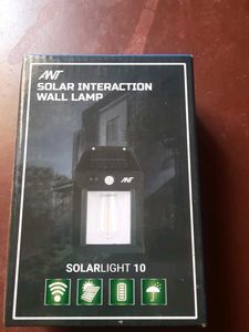 Solar Interaction Wall Lamp