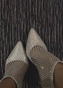 Elegant Silver Pointed Heels