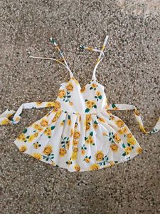 Cute Floral Sundress Frock