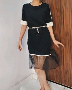 Black T-Shirt Dress