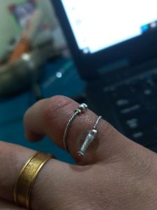 Clear Quartz Ring Handmade 💍