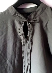 Lace Embroidery Formal Top