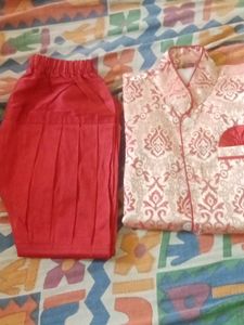Boys' Patterned Kurta Set