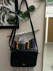 Lavie Black Crossbody Bag