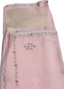most beautiful baby pink colour saree for women
