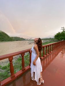White Halter Sundress
