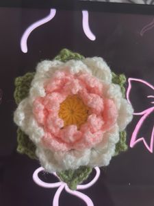 crochet hair clip