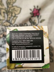 pack of 2, Rice face wash &amp; serum