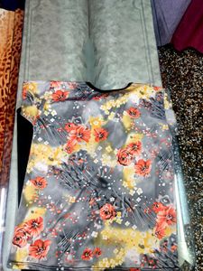 Floral Print night suit