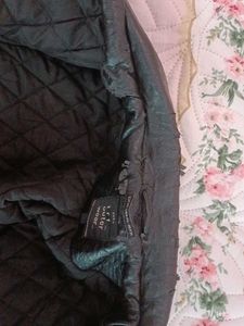 zara leather jacket.. slightly damaged