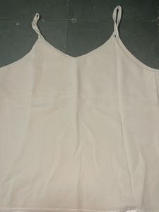 Simple White Cami Top