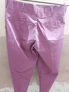 Formal pant, Purple Colour