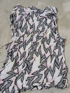 Printed Sleeveless Top
