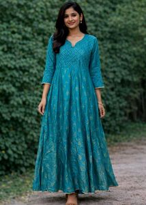 Elegant Blue Kurta