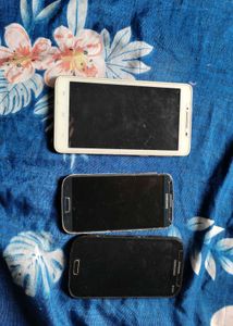 Used Samsung &amp; Micromax Tab - Display Not Working