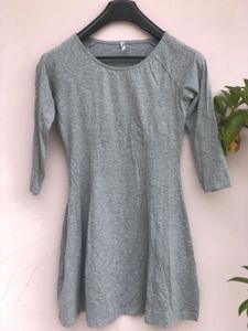 Gray Casual Dress