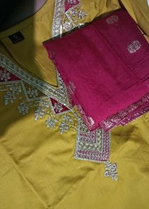 kurti dupatta &amp; bottom set