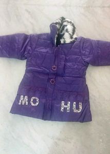 Cute Purple Kids Jacket