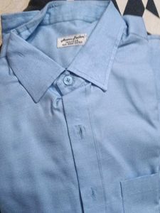Vintage Light Blue Button-Down Shirt