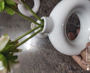 Ceramic flower vase set of 3 pis